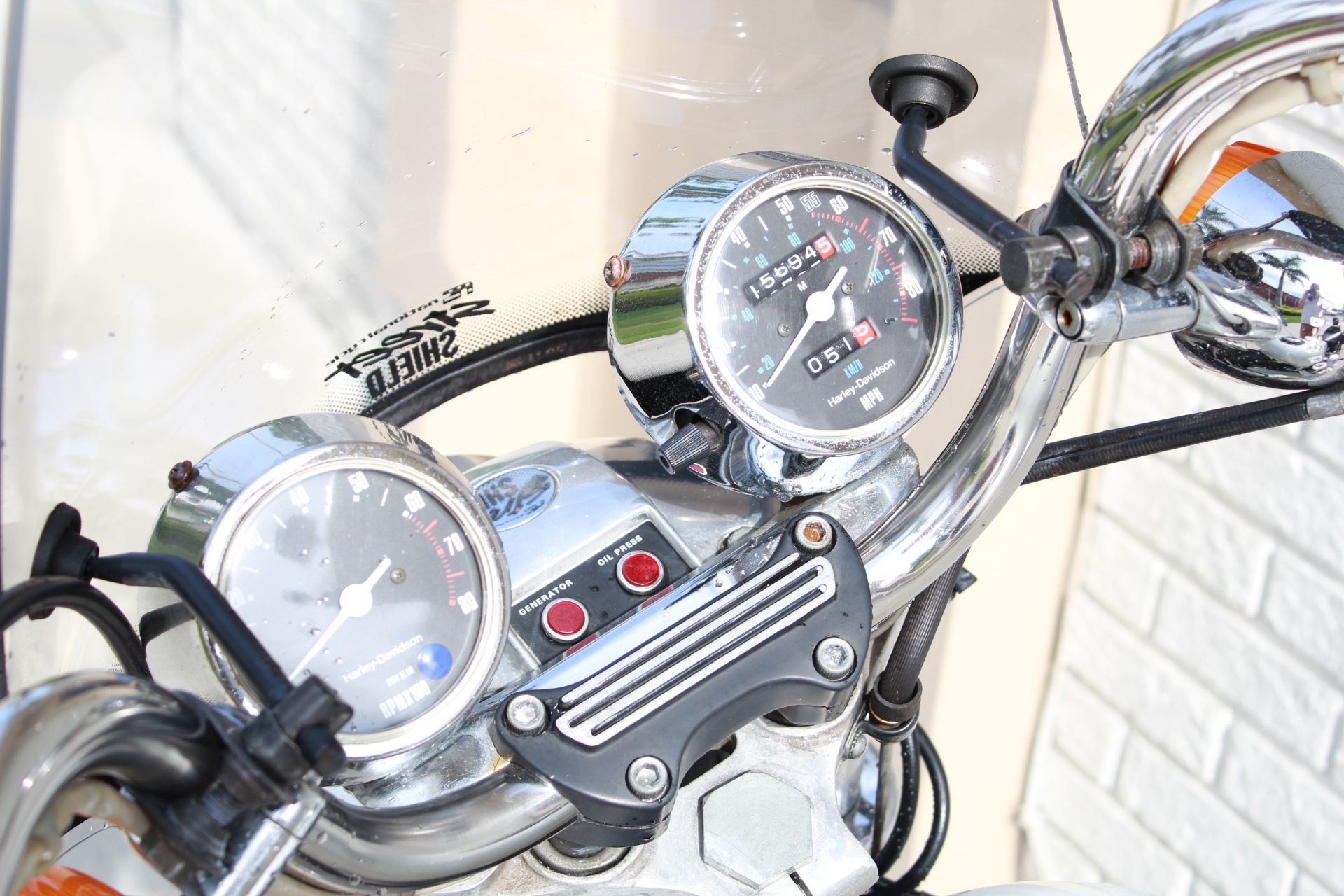 Harley Davidson White Motorcyles 4