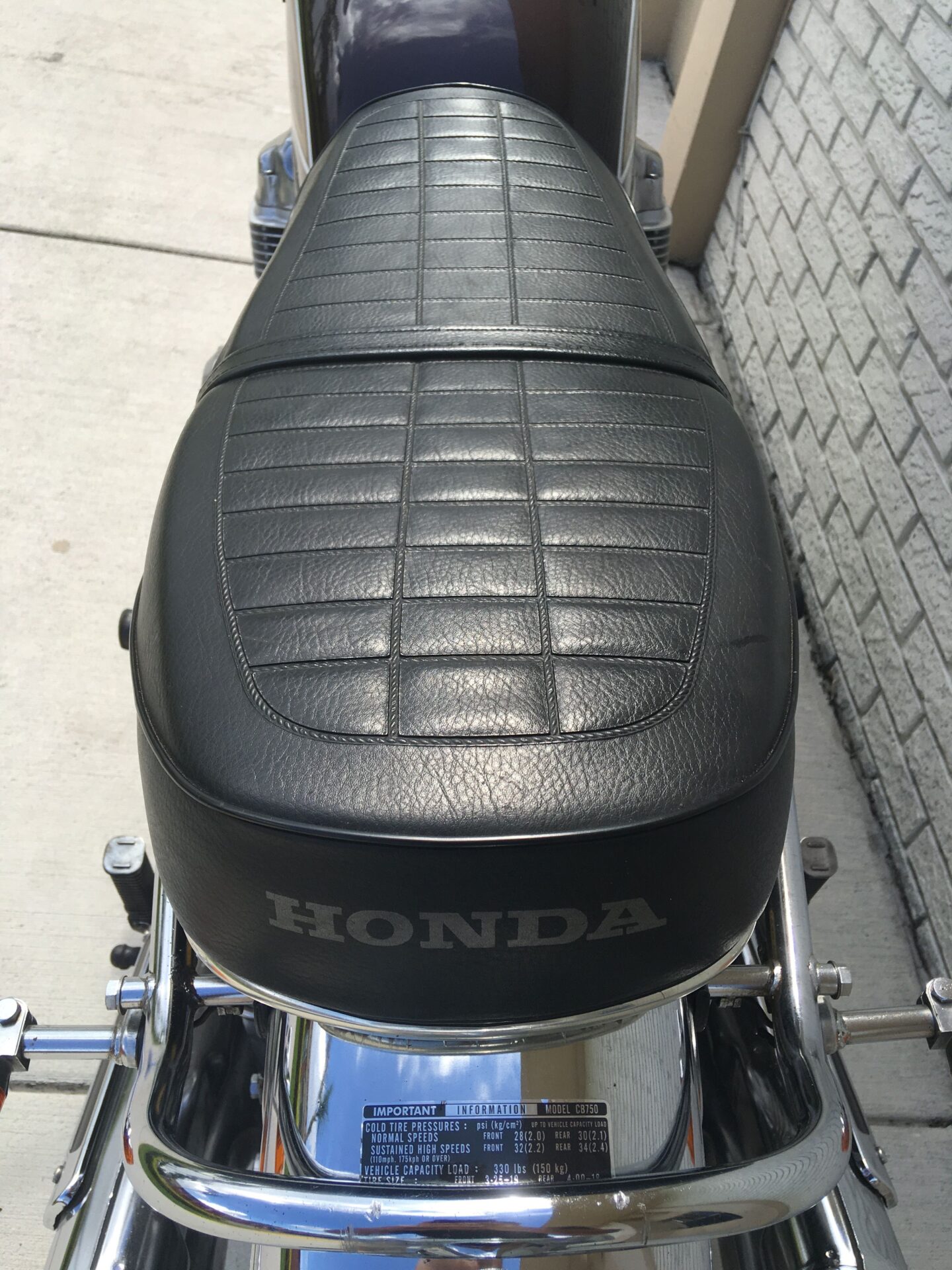 Honda 750 Four Model 1xxx Black 6